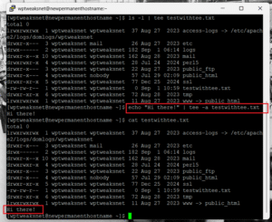 How to Use the Tee Command in Linux