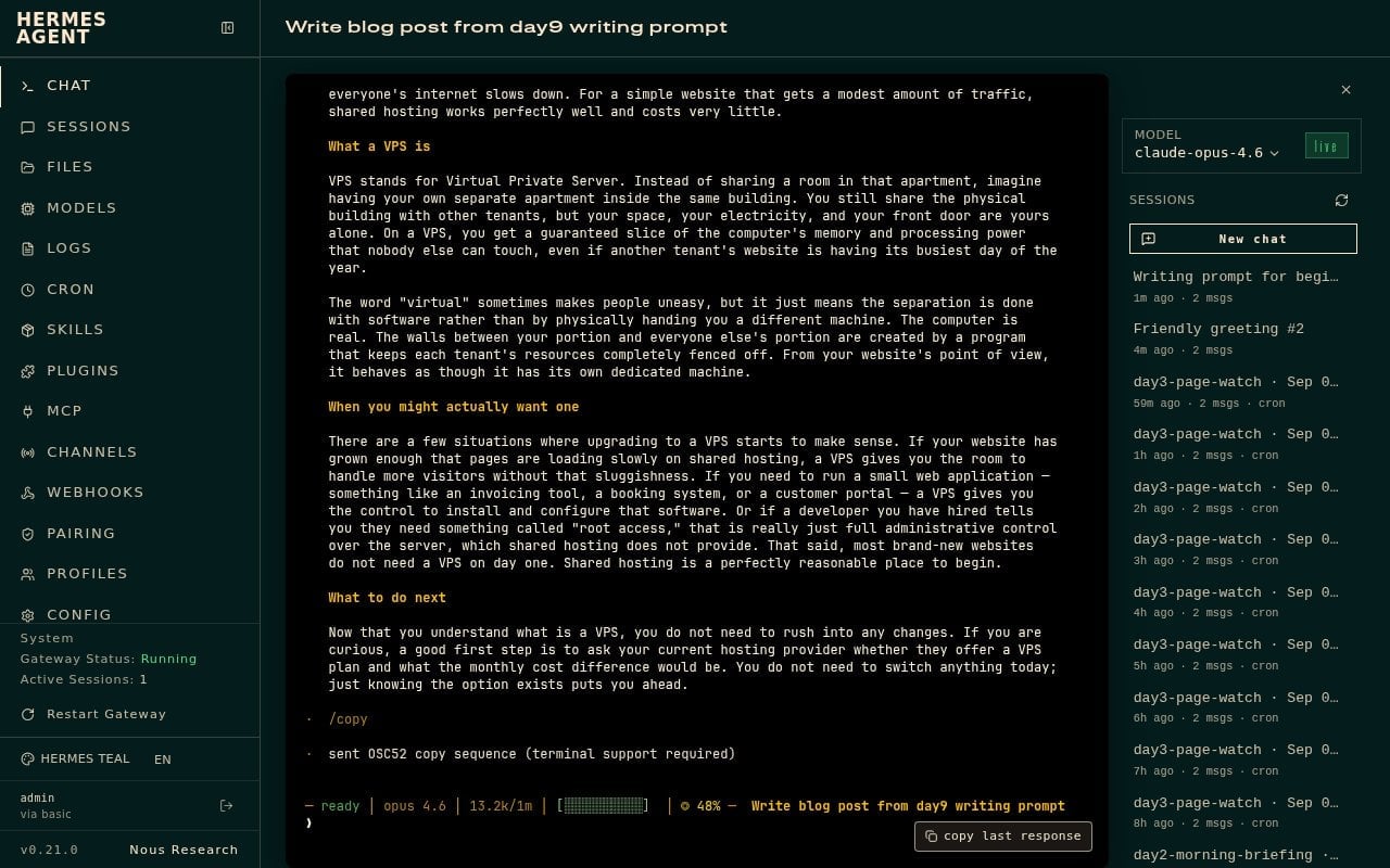 Hermes draft of What Is a VPS