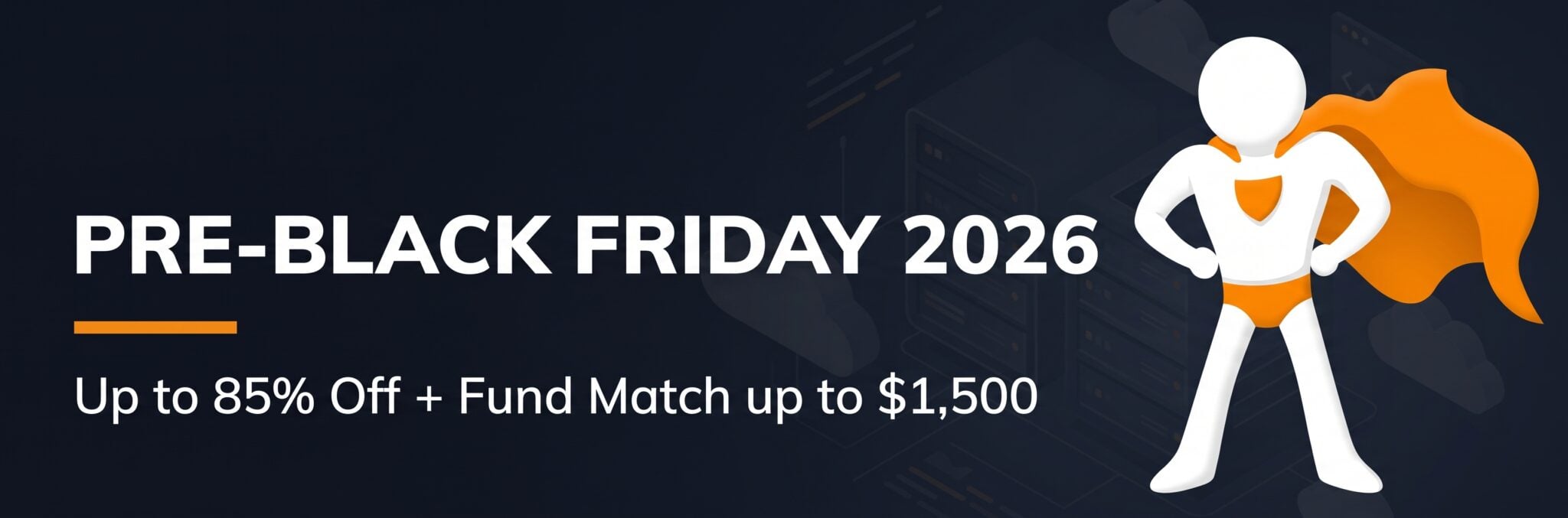 Pre Code 85 NameHero’s 2026 Pre-Black Friday Sale - Up to 85% Off + Fund Matching ...
