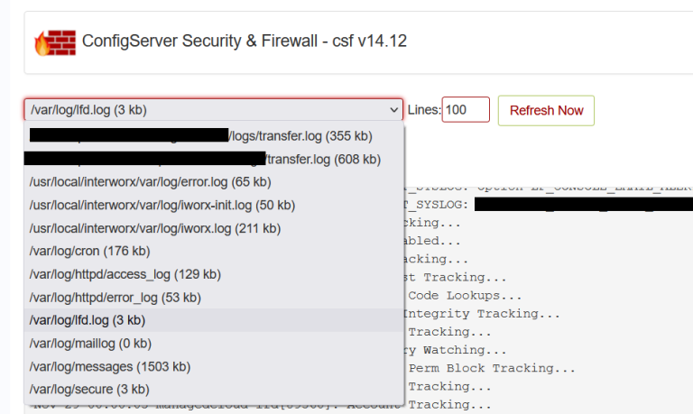 How To Add Log Files To CSF - NameHero® Blog