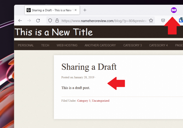 How To Share A Post Draft In WordPress - NameHero® Blog